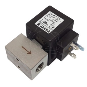 Jakša XD220N solenoidklapp 0-120bar G1/4'' PTFE 24V AC (324729)