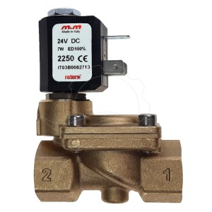 M&M B205DBZ solenoidklapp 0,3-16bar G1/2'' NBR 24V DC