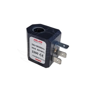 M&M 2200 24V AC 8W solenoidklapi mähis