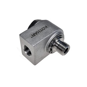 Kothari pöördliigendi nurk G3/8''F-G1/4''M roostevaba teras (300 090 333)