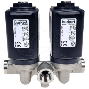 Bürkert 6240 solenoidklapp 1-160bar G3/8'' DF VA 24V AC/DC