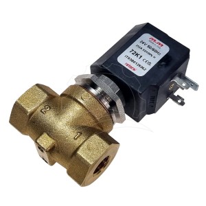 M&M D634DTT1 solenoidklapp 0,3-140 bar G1/4'' PTFE 24V AC