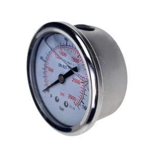 Glütseriini manomeeter 0-160bar 63mm (tagumine ühendus)