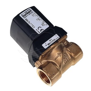 Bürkert 6213 solenoidklapp 0-10bar DN13 G1/2'' FKM MS 24V DC