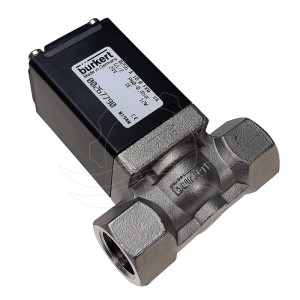 Bürkert 0256 solenoidklapp 0-0,4bar G1/2'' FKM VA 24V DC