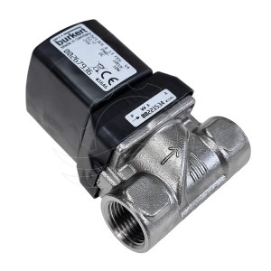 Bürkert 6213 solenoidklapp 0-10bar DN13 G1/2'' FKM VA 24V DC