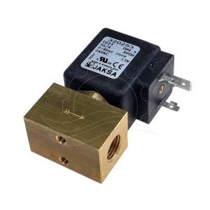 Jakša D223 solenoidklapp 0-8bar G1/4'' EPDM inox 24V AC (320253)
