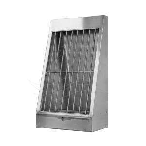 Ühepoolne vaibapeksja 46x81x27cm (inox)